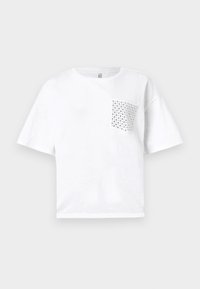 ONLTERZA O NECK  - T-shirt con stampa - bright white
