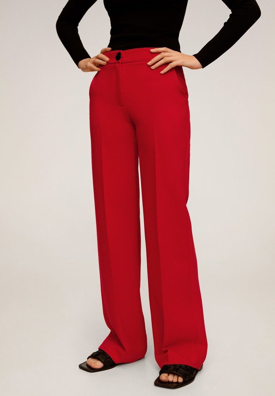 Mango SIMON - Pantalones - rot/rojo - Zalando.es