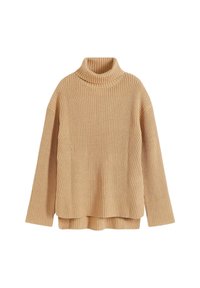 bonprix ROLLKRAGEN - Maglione - beige