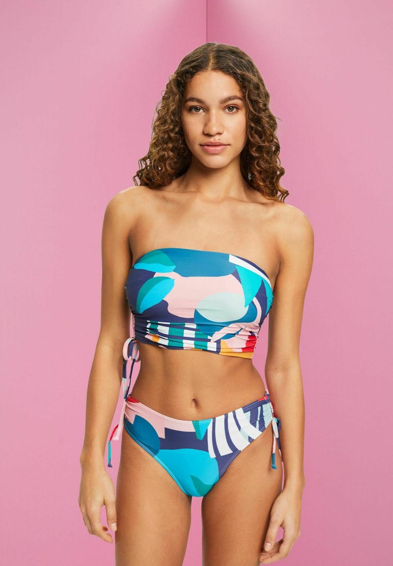 Esprit BANDEAU PRINT BikiniTop ink/dunkelblau Zalando.de