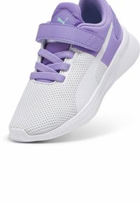 Puma FLYER RUNNER V PS - Hardloopschoenen voor op de weg - lavender alert white silver mist