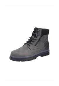 Rieker Bottines à lacets - grau