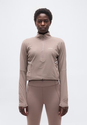 SENSE AERO - Top s dlhým rukávom - iron