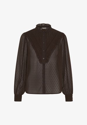 Kaffe, KALEONORA - Blusa - coffee bean