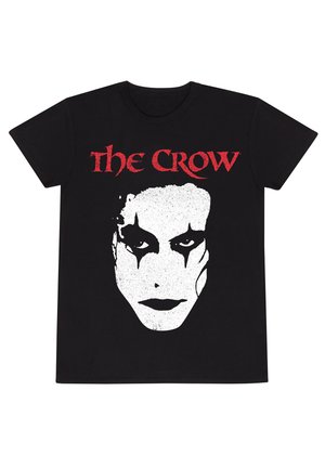 THE CROW FACE - T-shirt imprimé - black
