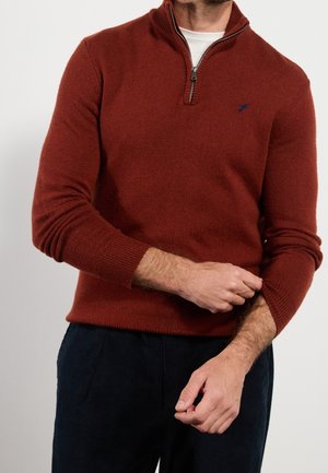 Jersey de punto - bordeaux