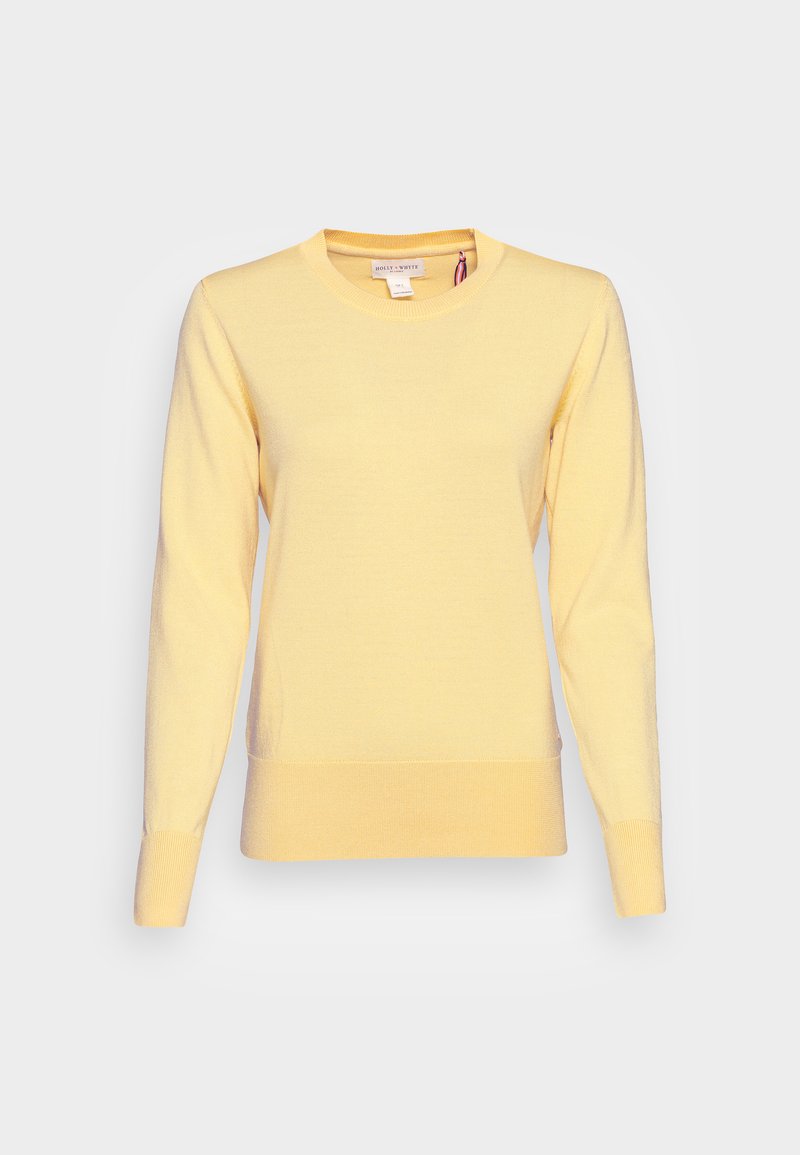 Damen Strickjacken | Lindex SWEATER TAYLOR Strickpullover light yellow/hellgelb - WQ91470 Damen Strickjacken | Lindex SWEATER TAYLOR Strickpullover light yellow/hellgelb - WQ91470
