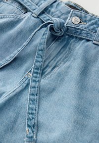 Next REGULAR FIT - TIE WAIST  - Farkkushortsit - dark blue