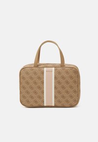 Guess - TRAVEL CASE - Vreća za pranje - latte logo Minijatura 1