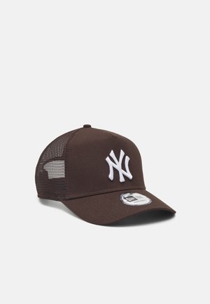 LEAGUE TRUCKER UNISEX - Cap - brown/white