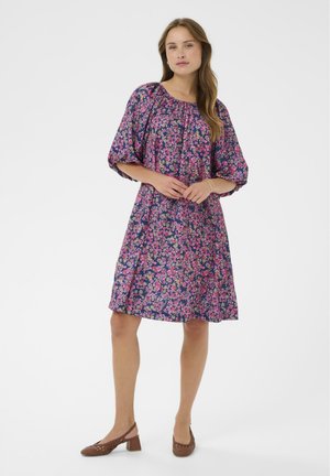 Vestito casual - navy peony blooms