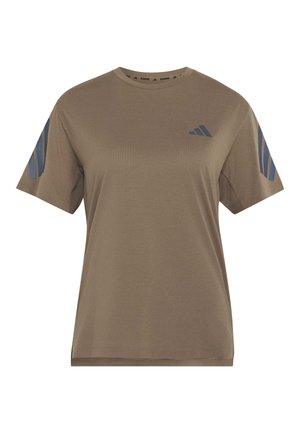 adidas Performance, ADI365/// T W - Αθλητικό μπλουζάκι - khaki six/black