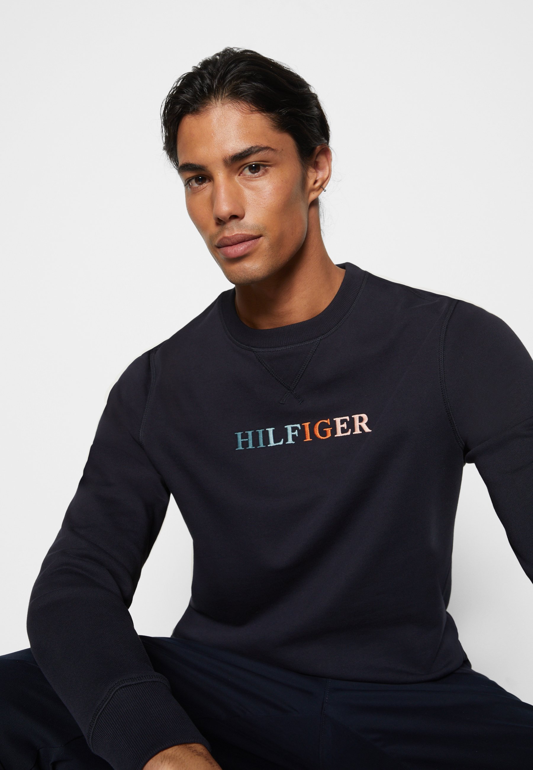 Tommy Hilfiger CONTRAST STITCH CREWNECK 