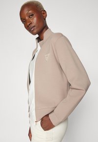 Guess ANN FULL ZIP - Zip-up sweatshirt - weathered grey