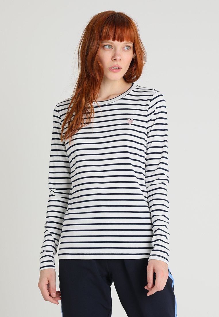 Kaffe LIDDY Longsleeve chalk Zalando.nl Kaffe LIDDY Longsleeve living coralchalk Zalando.nl