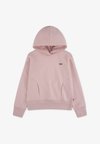 BATWING PATCH - Суитшърт с качулка - powder pink