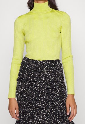 Striktrøje - yellow