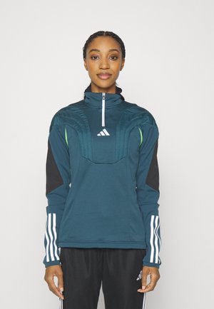 adidas Performance TIRO 23C - Hosszú ujjú felső - arctic night/semi lucid lime