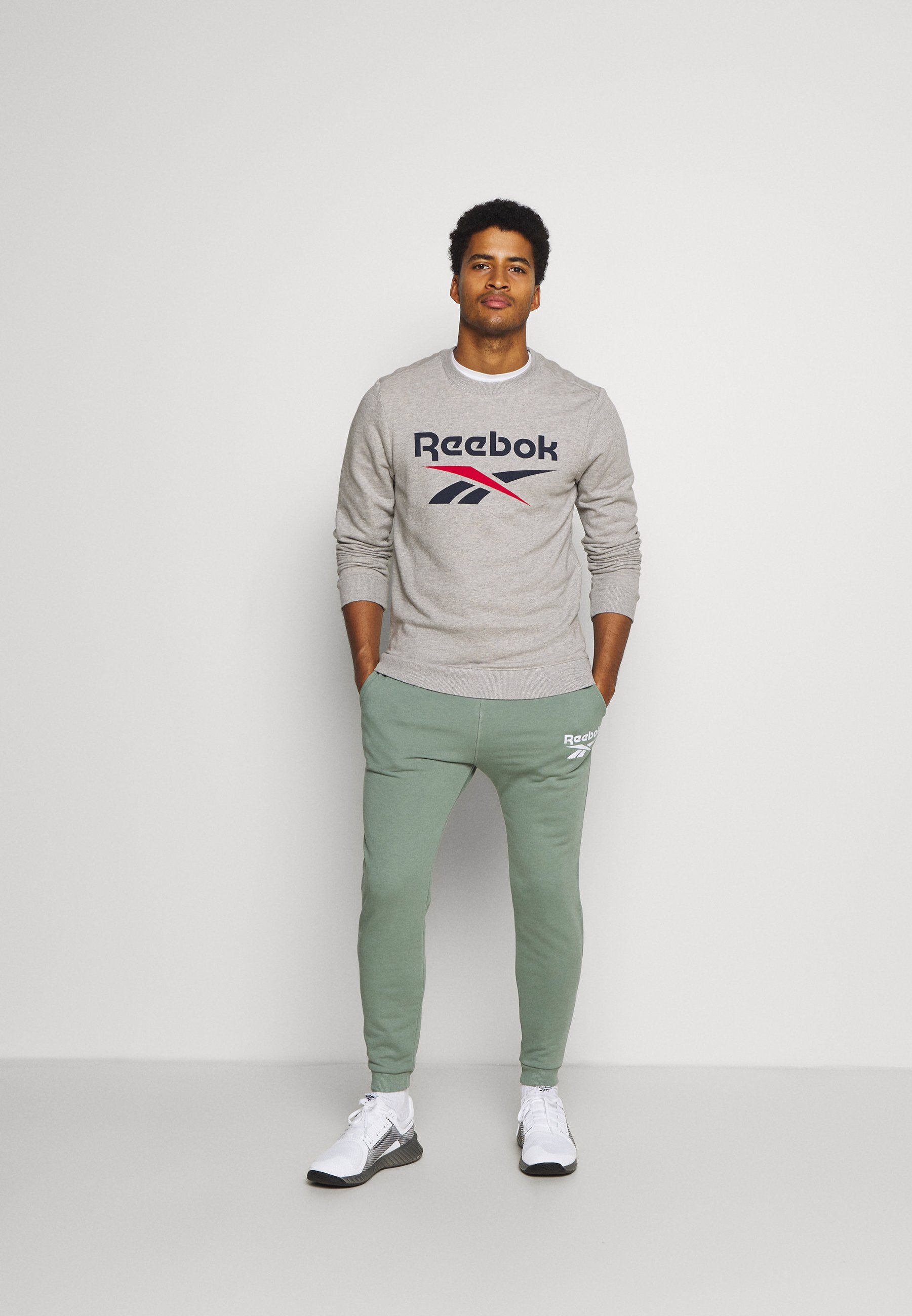 reebok sweatshirt grey