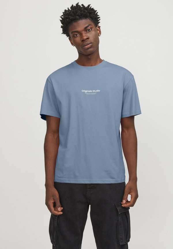 JORVESTERBRO CREW NECK - Print T-shirt - mountain spring