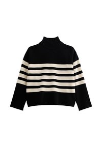 New Look COMPACT STRIPED  - Jersey de punto - black pattern