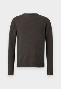 SYLLI CREW NECK - Strikkegenser - turkish coffee