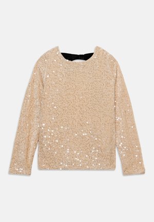 Name it, NKFRUSITTA LS BOW BLOUSE - Блуза - jet stream