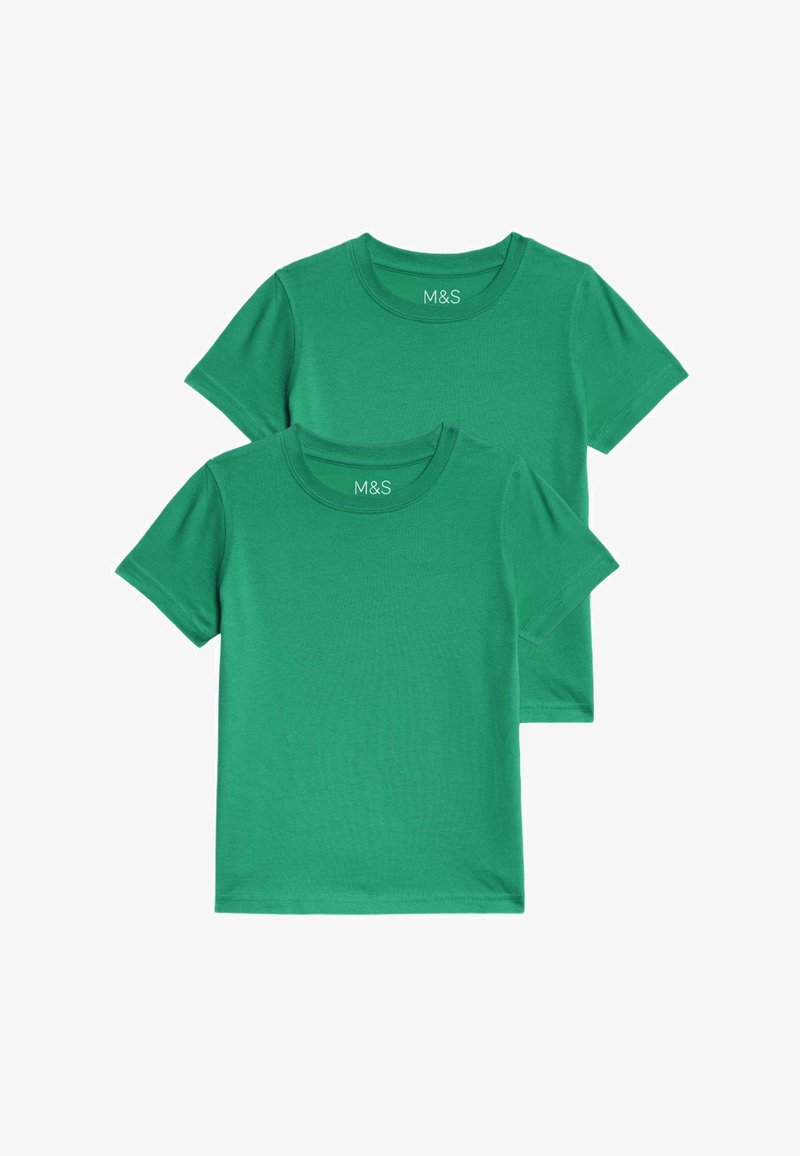 Marks & Spencer 2 PACK - T-shirt basic - emerald