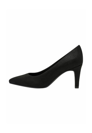 s.Oliver Escarpins à talons hauts - black glitter