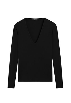 Massimo Dutti, - Bluzka z długim rękawem