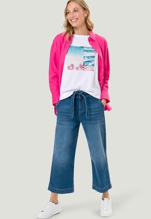 Print T-shirt - white