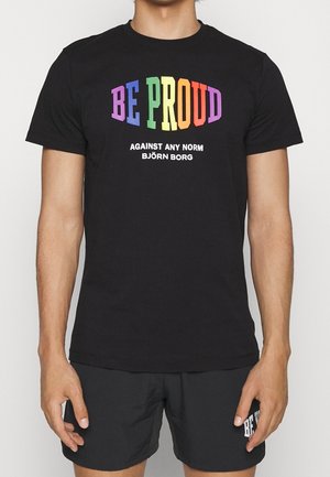 Camiseta estampada - black