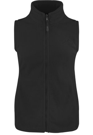 normani Outdoor Sports Ärmellose weste mit Seitentasche und Stehkragen Winterweste Bodywarmer - Weste - schwarz