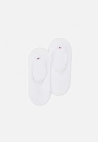 Tommy Hilfiger - WOMEN FOOTIE 2 PACK - Trumpos sportinės kojinės - white Miniatiūros vaizdas 1