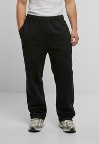 Urban Classics VINTAGE HEAVY - Træningsbukser - black