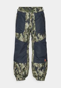 Columbia CORESHOT™ PRINTED PANT - Slēpošanas bikses - greenscape/treebark/black