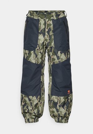 Columbia CORESHOT™ PRINTED PANT - Skibroek - greenscape/treebark/black