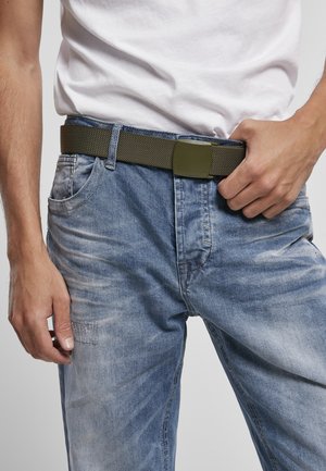 FAST CLOSURE - Belt - olive