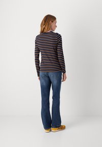 Lindex KATARINA - Pikkade varrukatega topp - dark navy