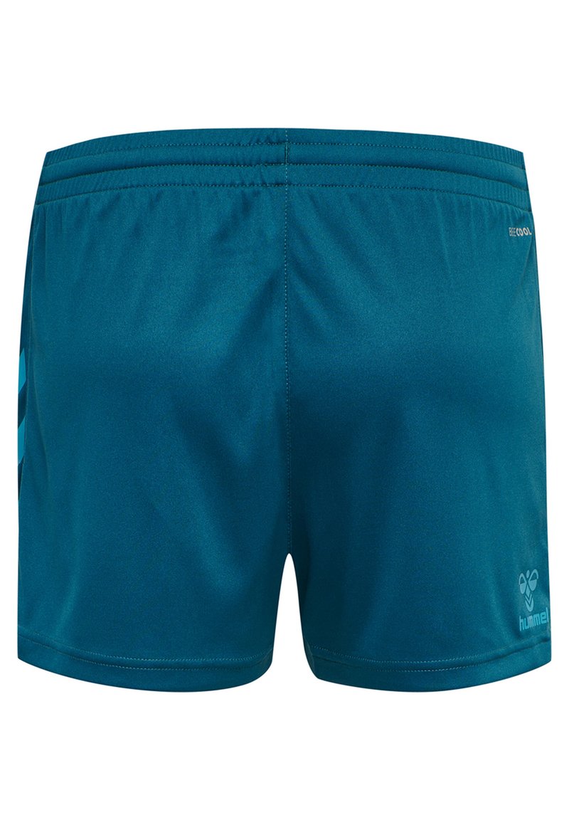 Damen Shirts | Hummel HMLCORE XK POLY kurze Sporthose blue coral/petrol - EV48445 Damen Shirts | Hummel HMLCORE XK POLY kurze Sporthose blue coral/petrol - EV48445
