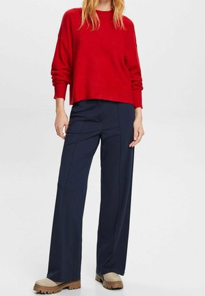 Strickpullover - dark red