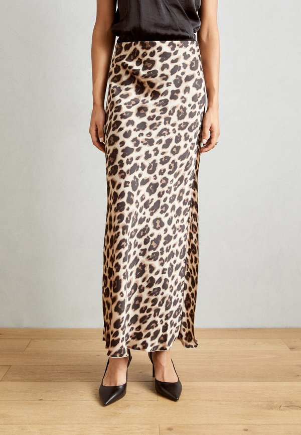 SKIRT MARY - Maxi skirt - beige