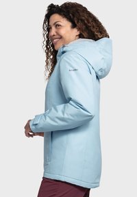 Schöffel Regenjacke / wasserabweisende Jacke - blau