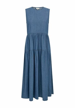 Maxi dress - medium blue denim