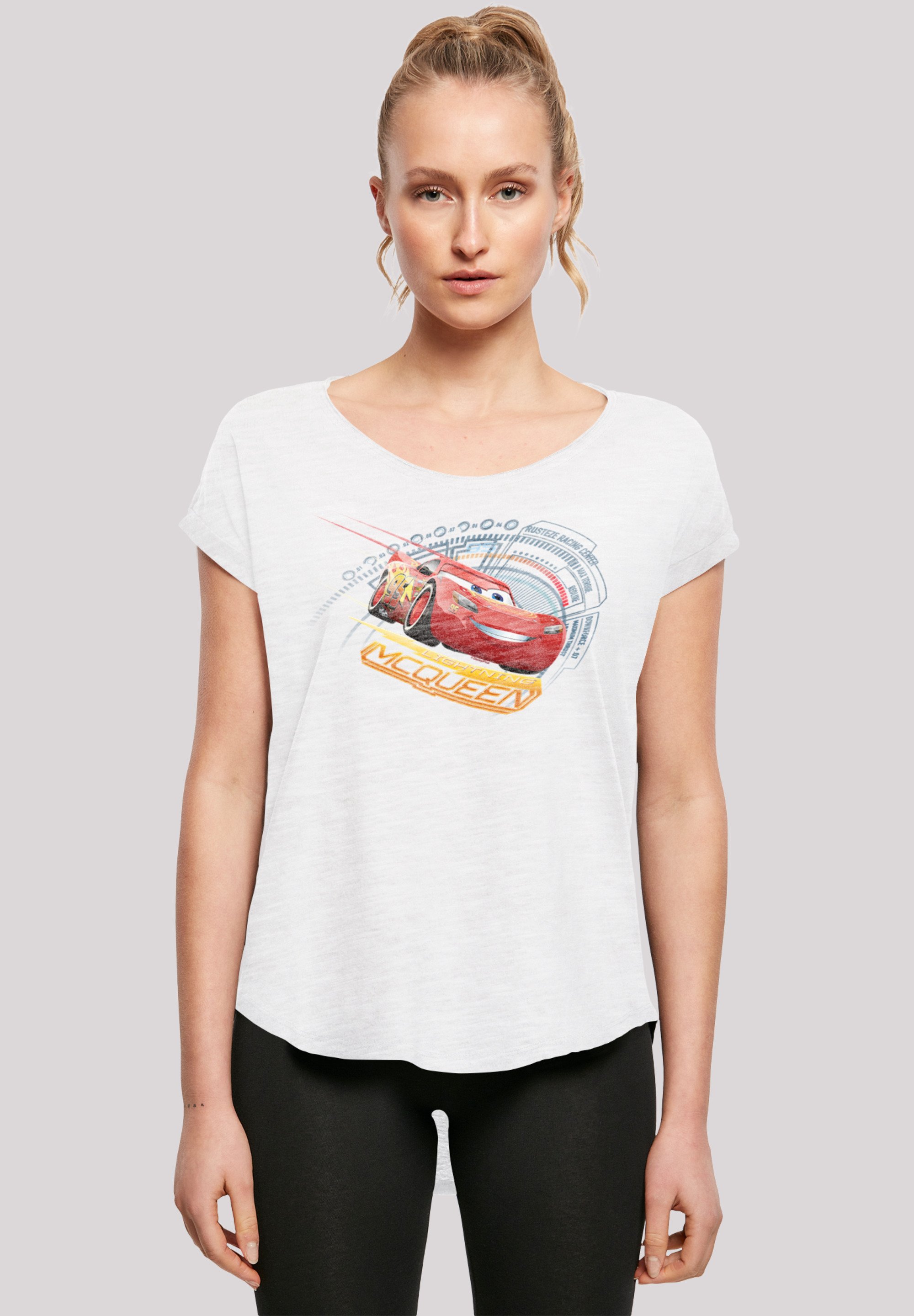 F4NT4STIC CARS LIGHTNING MCQUEEN AND DISNEY - T-shirt z