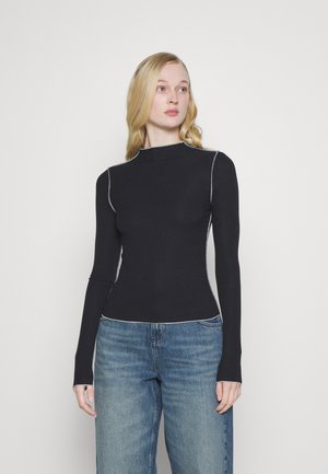 Vero Moda Tall VMSNIPA TEE  - Πουλόβερ - black/cream