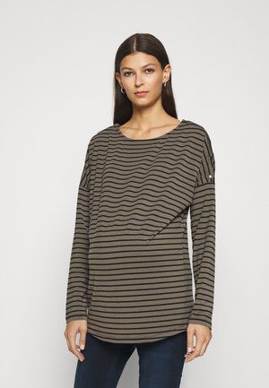 DROP SHOULDER MATERNITY & NURSING  - Camisola de manga comprida - khaki