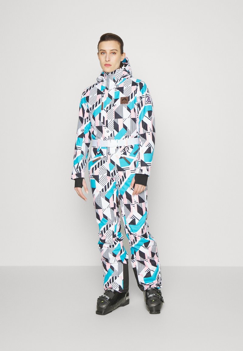 OOSC SKI SUITS CALL ON ME FEMALE FIT Schneeanzug multicoloured