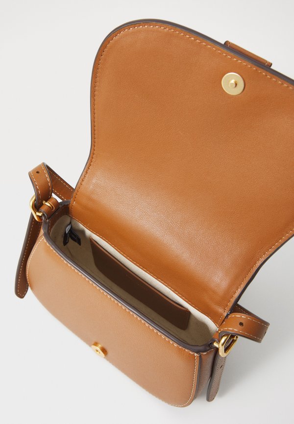 NOUVEAU STRAW MINI SADDLE - Cross body bag - cavern clay multi2