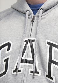 GAP Felpa con zip - mottled grey